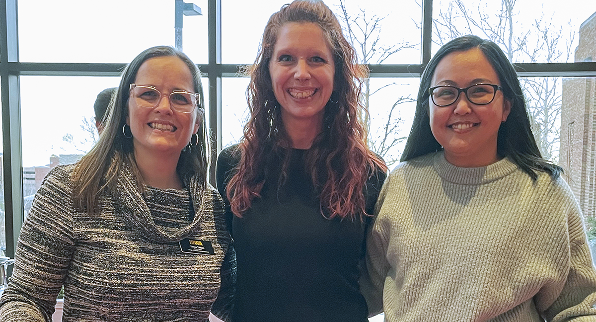 Photo of Rebecca Tritten, Tiffany Schier and Rosy
