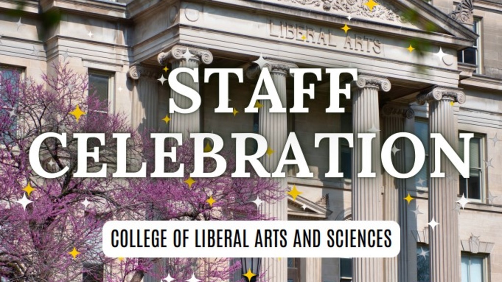 Staff Celebration with Schaefer Hall background
